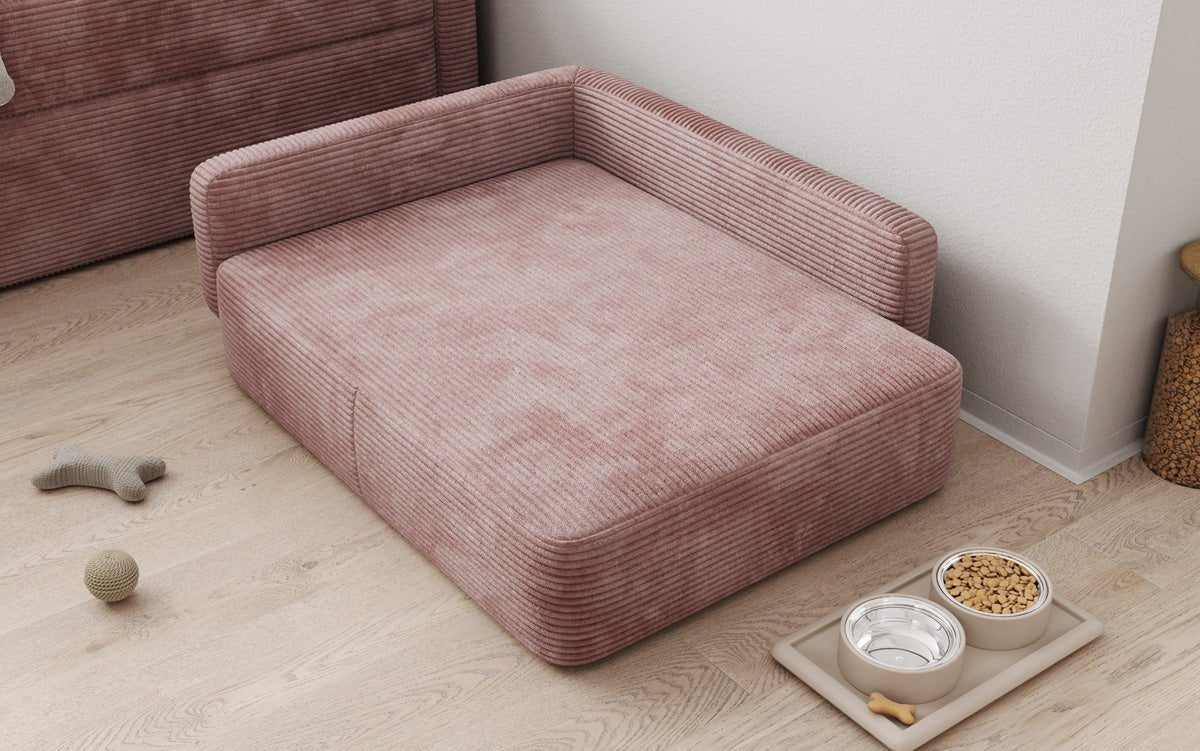 Hundebett BelloCouch 80 × 100 cm in Cord