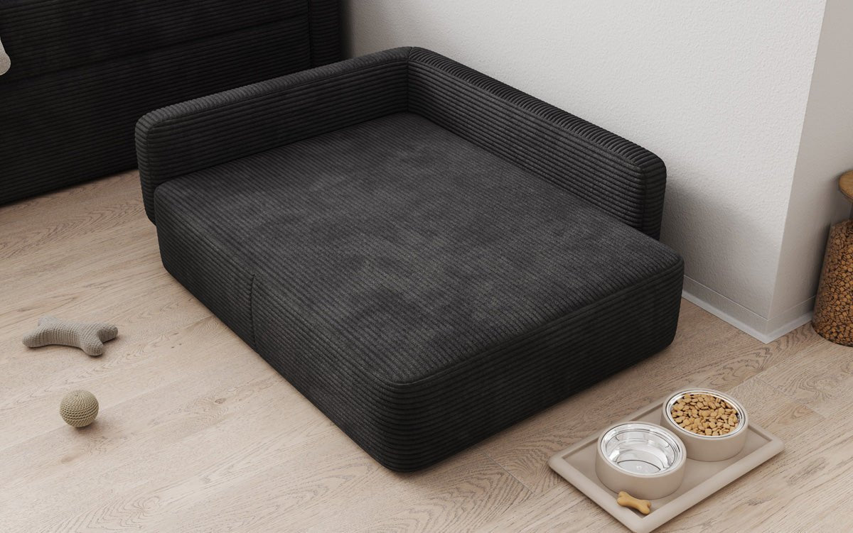 Hundebett BelloCouch 80 × 100 cm in Cord