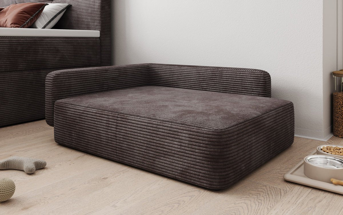 Hundebett BelloCouch 80 × 100 cm in Cord