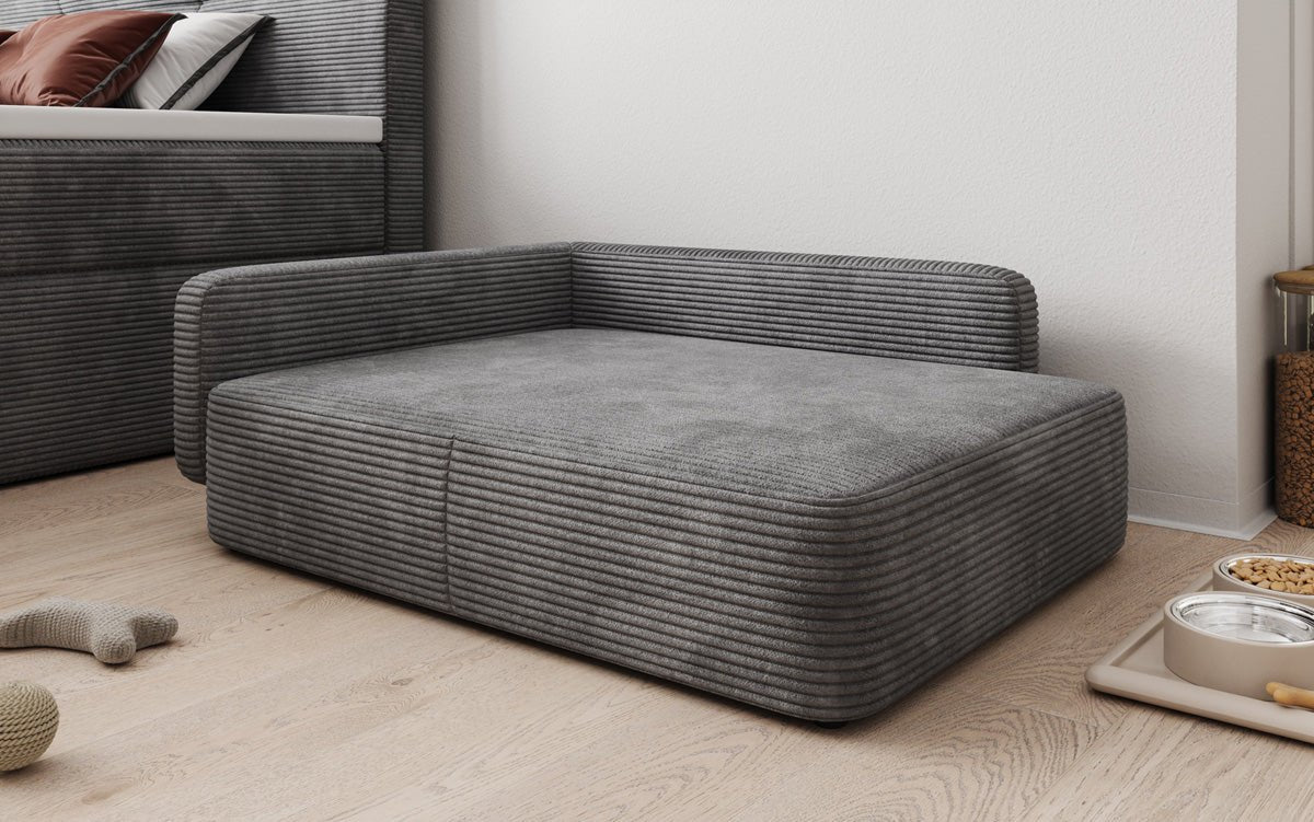 Hundebett BelloCouch 80 × 100 cm in Cord