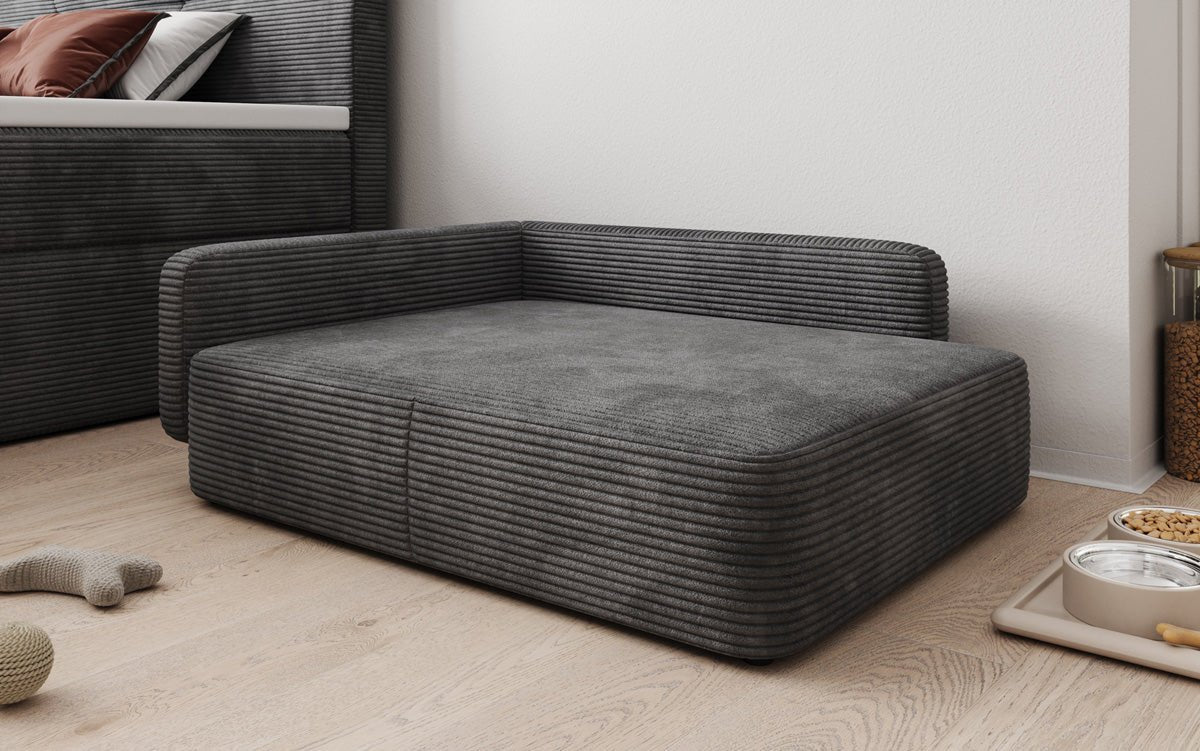Hundebett BelloCouch 80 × 100 cm in Cord