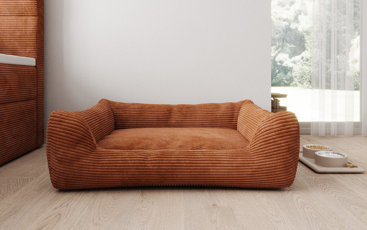 Hundebett Cosmo 120 × 80 cm in Cord