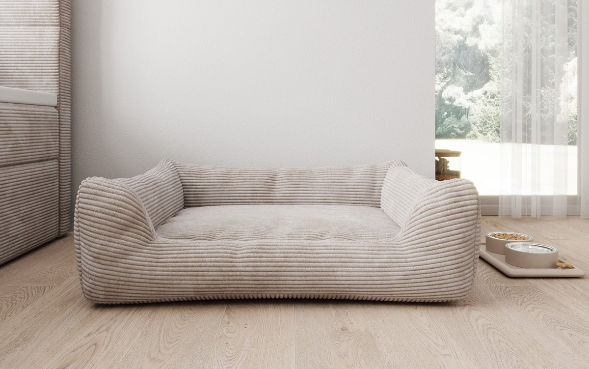 Hundebett Cosmo 120 × 80 cm in Cord