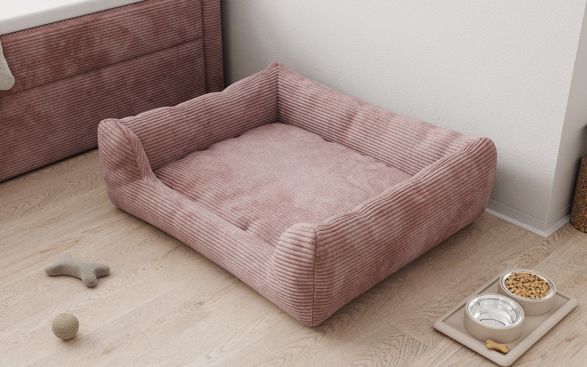 Hundebett Cosmo 120 × 80 cm in Cord