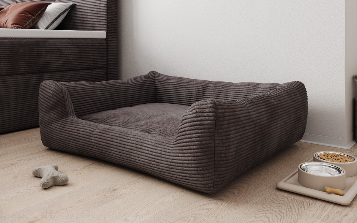Hundebett Cosmo 120 × 80 cm in Cord