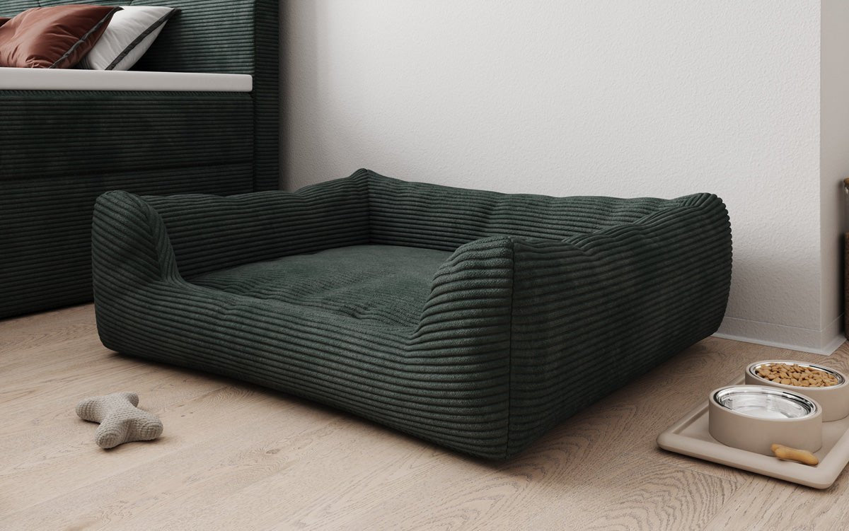 Hundebett Cosmo 120 × 80 cm in Cord