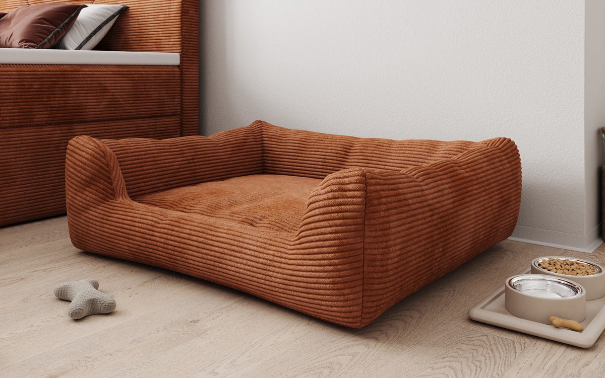 Hundebett Cosmo 120 × 80 cm in Cord