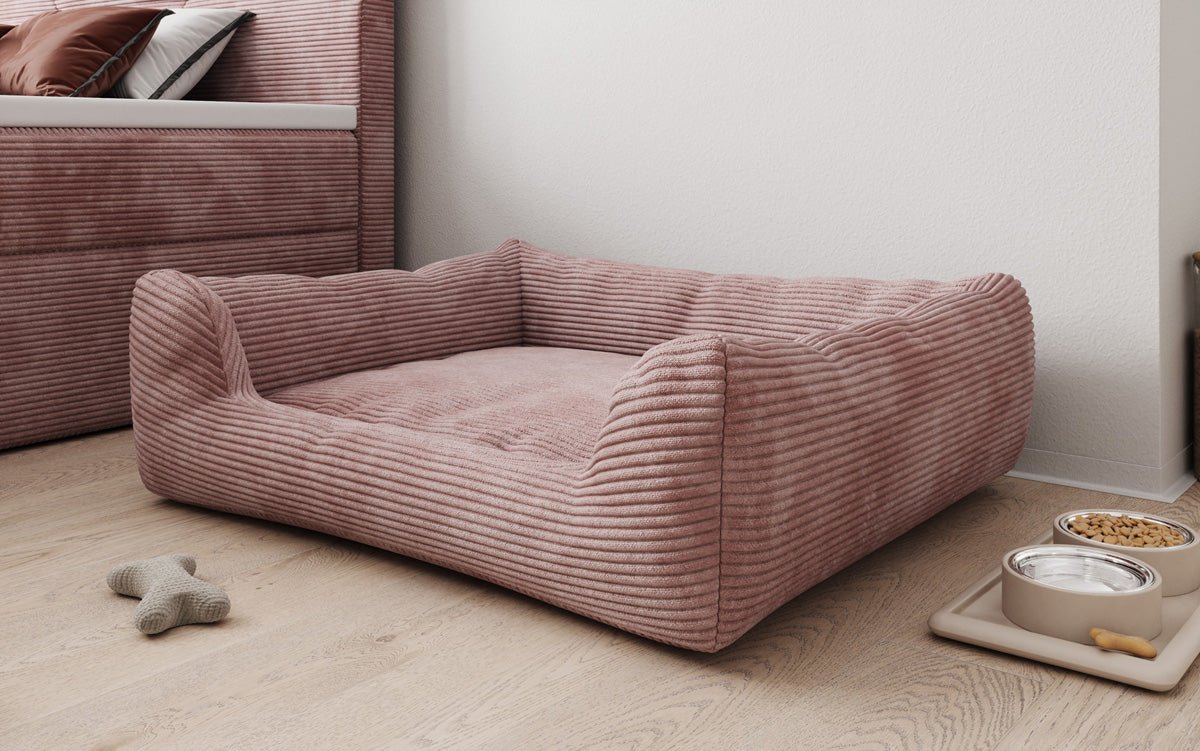 Hundebett Cosmo 120 × 80 cm in Cord