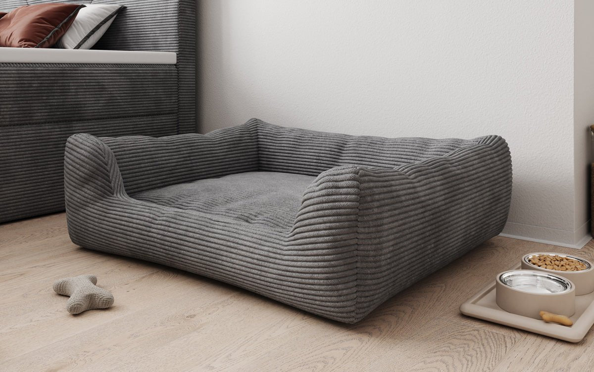 Hundebett Cosmo 120 × 80 cm in Cord