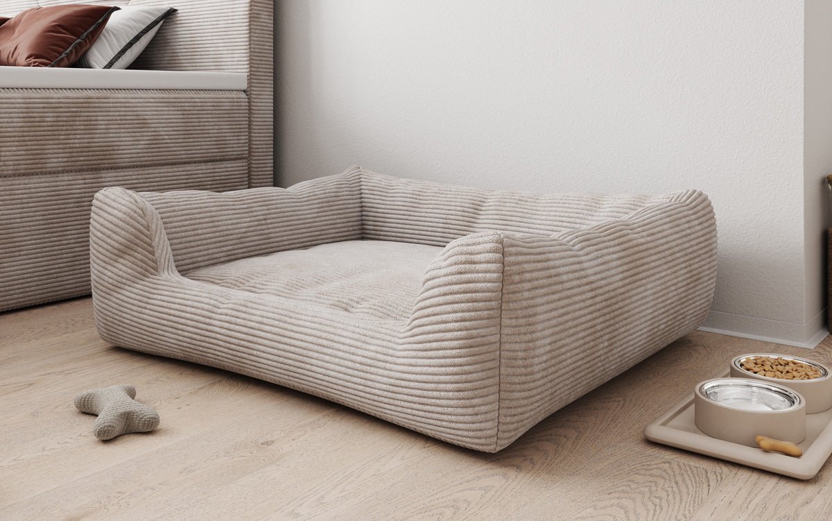 Hundebett Cosmo 120 × 80 cm in Cord