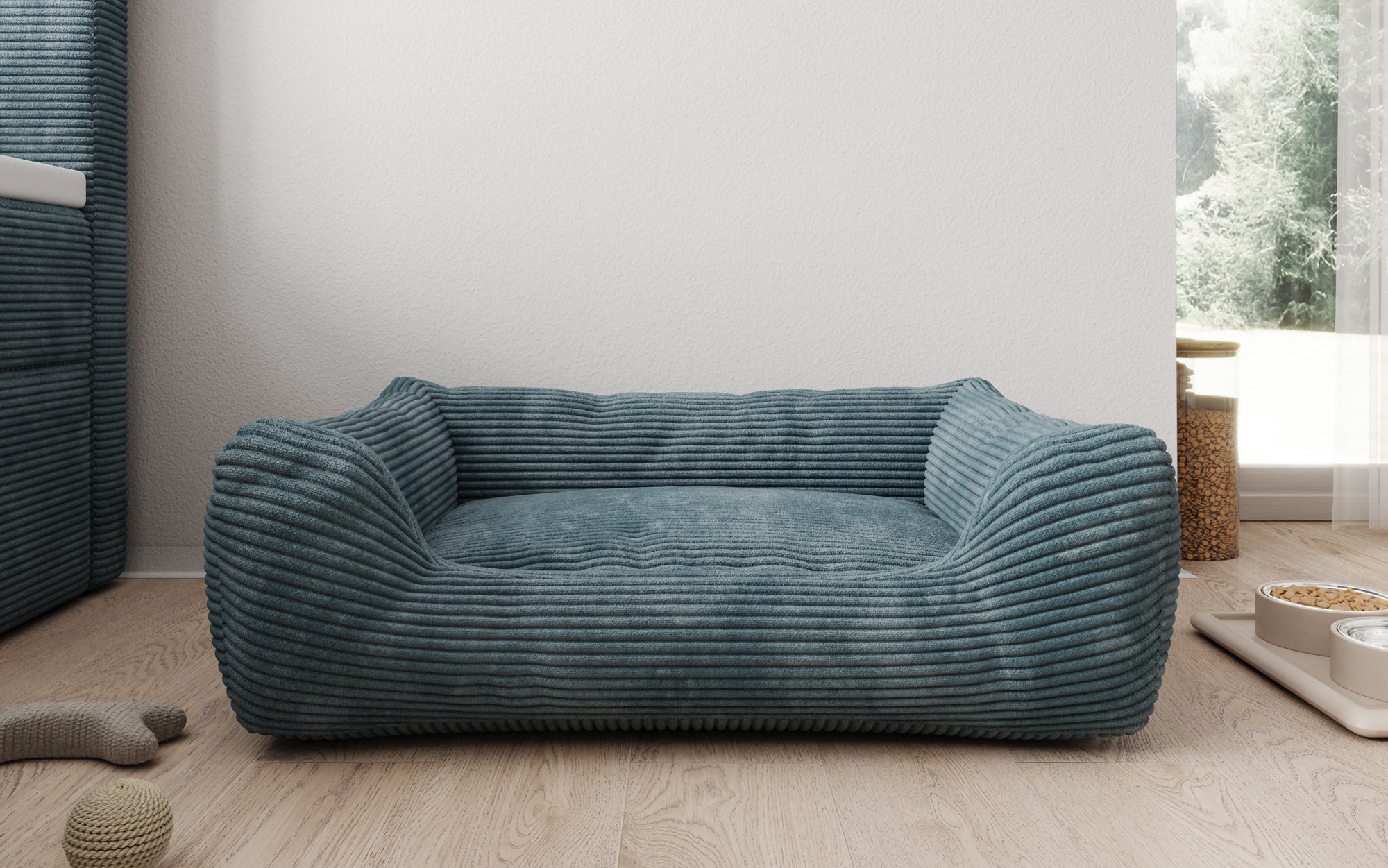 Hundebett Cosmo 60 × 80 cm in Cord