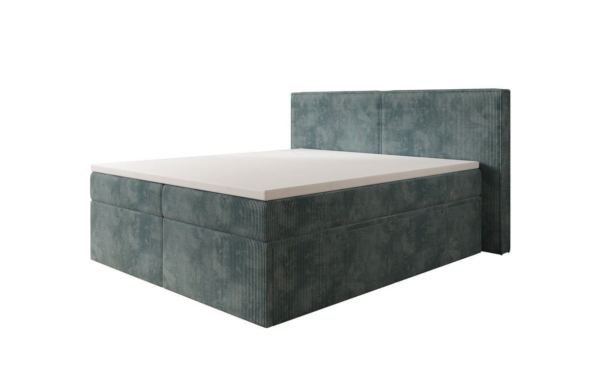 Boxspringbett Ophelia mit Schubladen in Cord