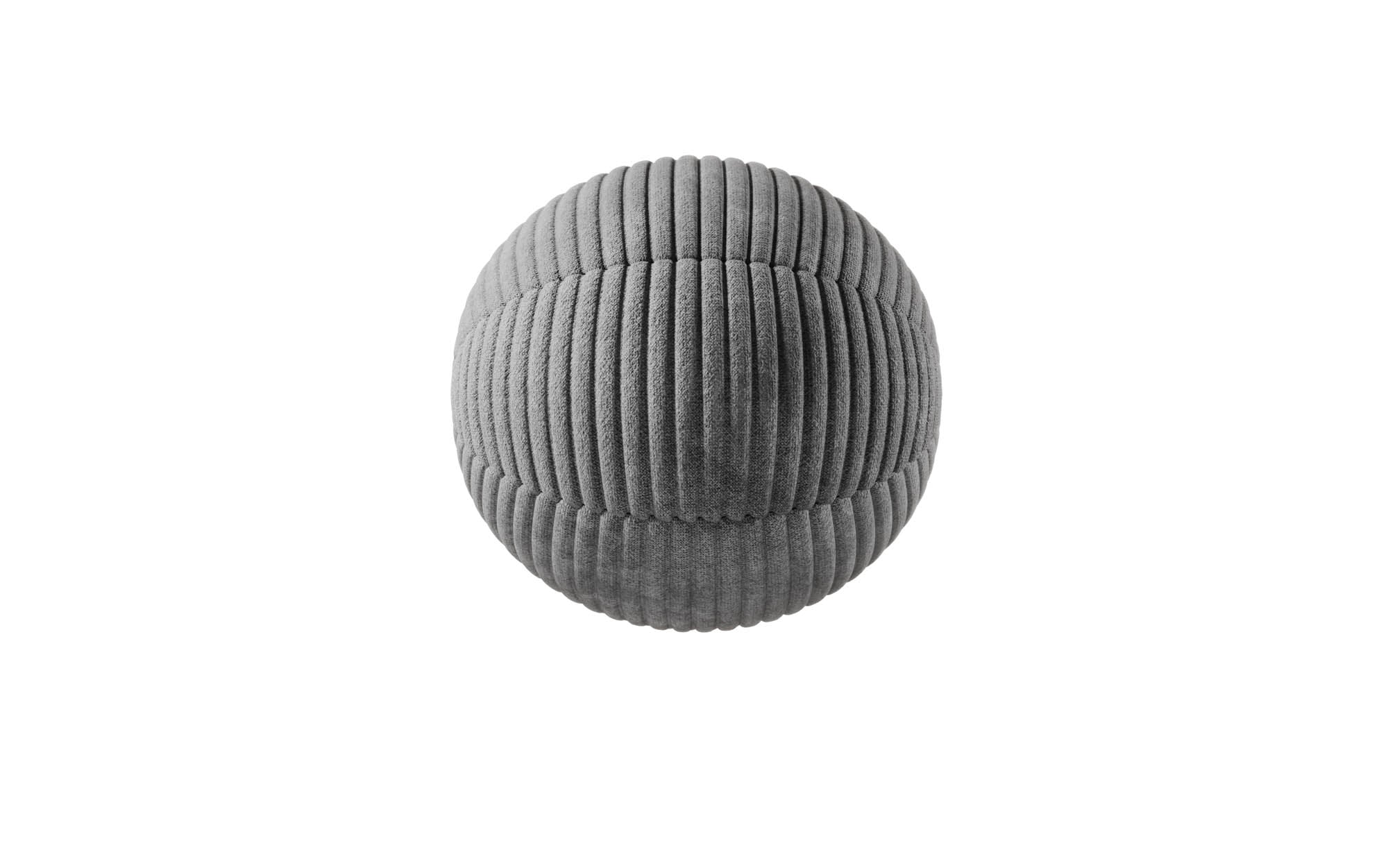 Rundes Zierkissen Sphere ⌀35 cm aus Cord
