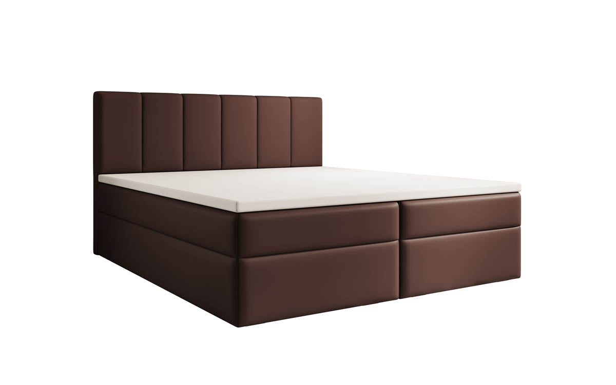 Boxspringbett Aurelia Kunstleder mit Stauraum