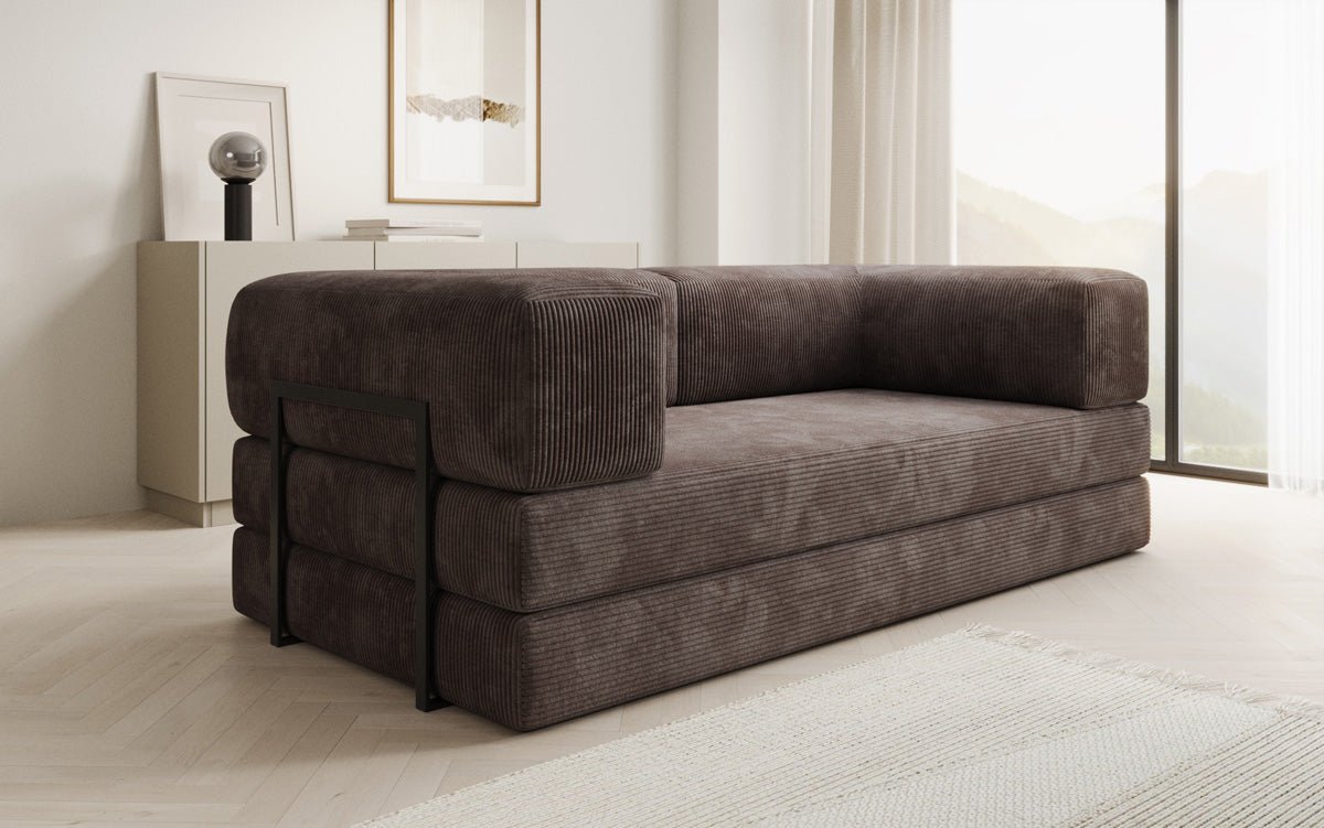 Designer Sofa Lazy 3 Sitzer in Cord
