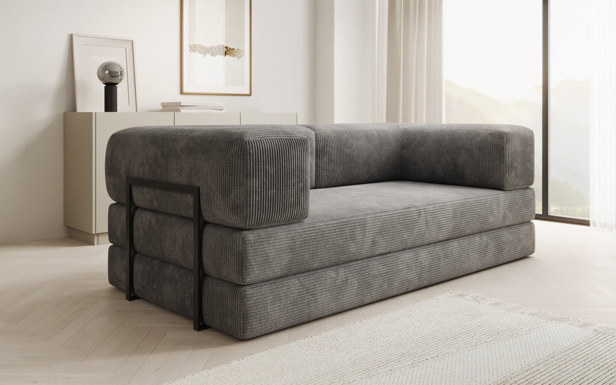 Designer Sofa Lazy 3 Sitzer in Cord