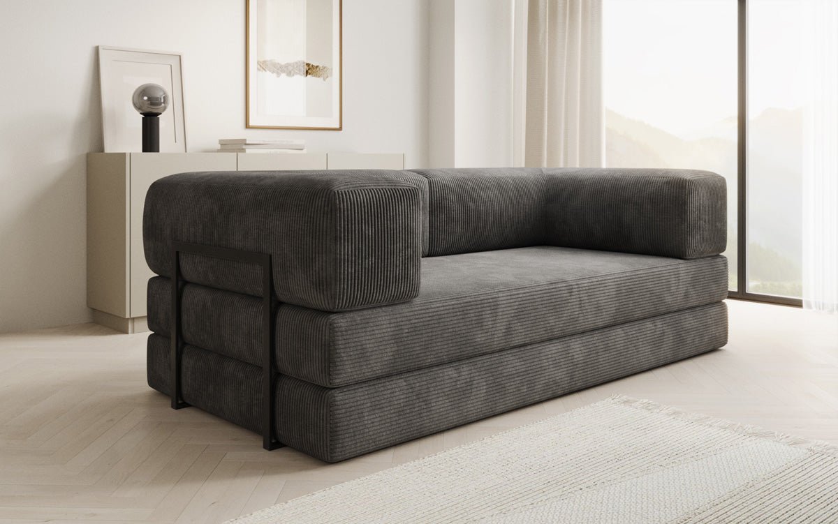 Designer Sofa Lazy 3 Sitzer in Cord