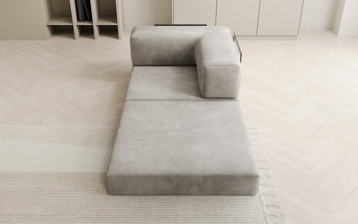Designer Sofa-Sessel Lazy in Samt