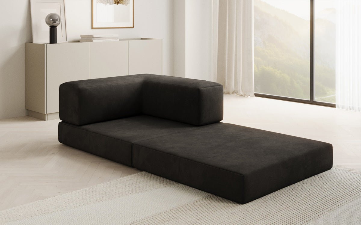 Designer Sofa-Sessel Lazy in Samt