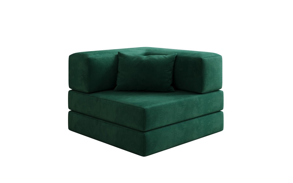 Designer Sofa-Sessel Lazy in Samt