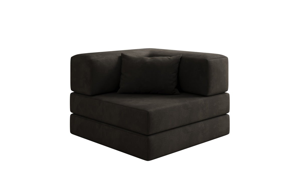 Designer Sofa-Sessel Lazy in Samt