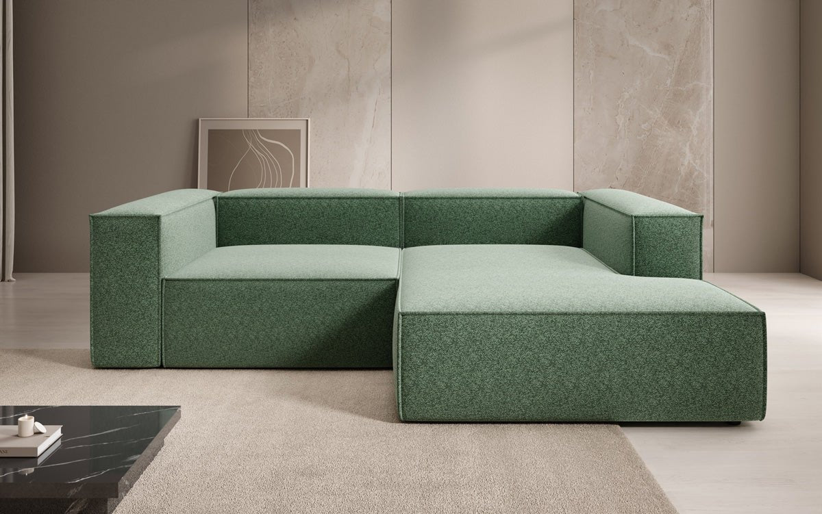 Designer Sofa Lesley L Mini in Strukturstoff