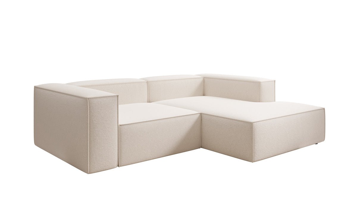 Designer Sofa Lesley L Mini in Strukturstoff