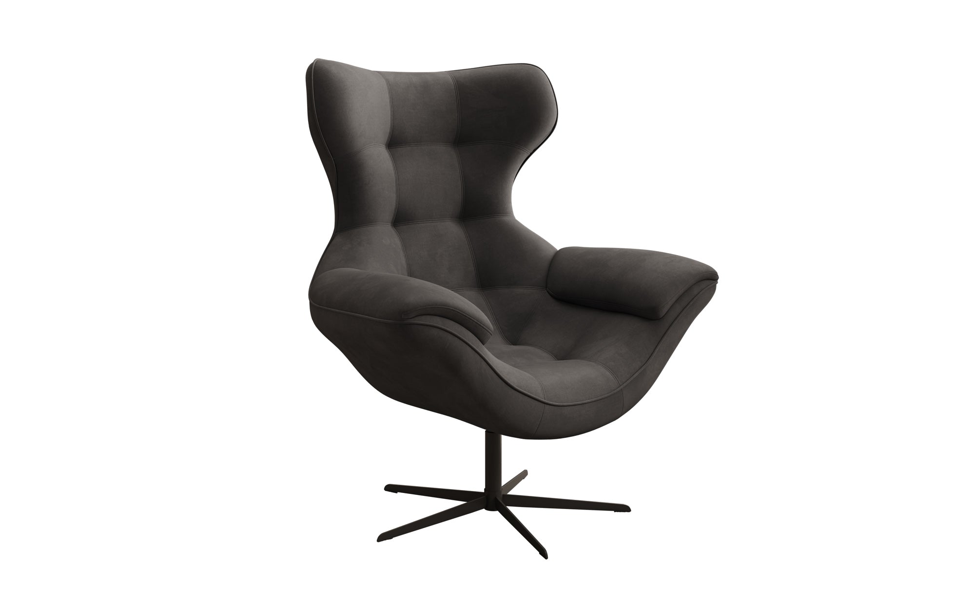 Designer Sofa-Sessel Aurelio in Samt