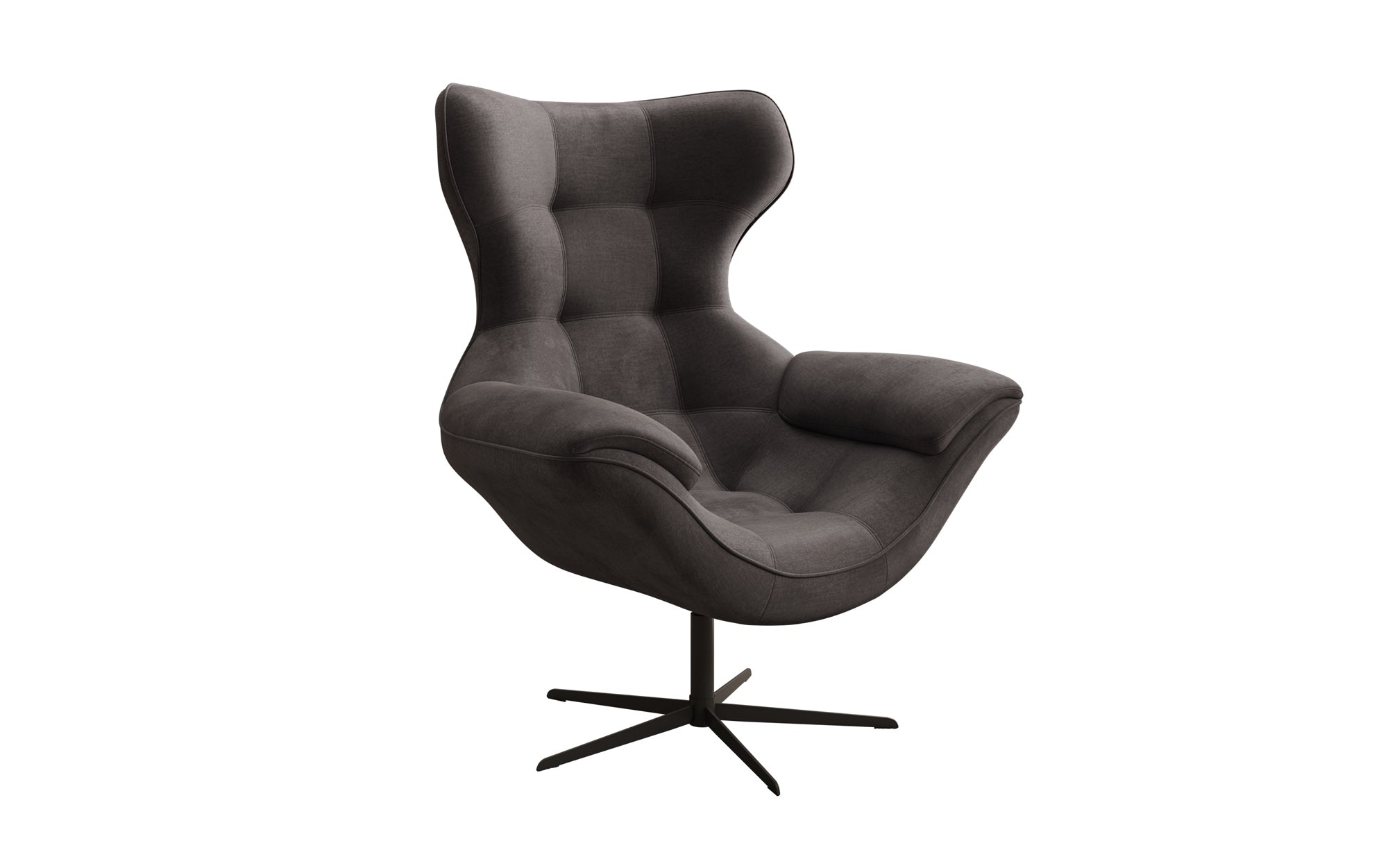 Designer Sofa-Sessel Aurelio in Samt