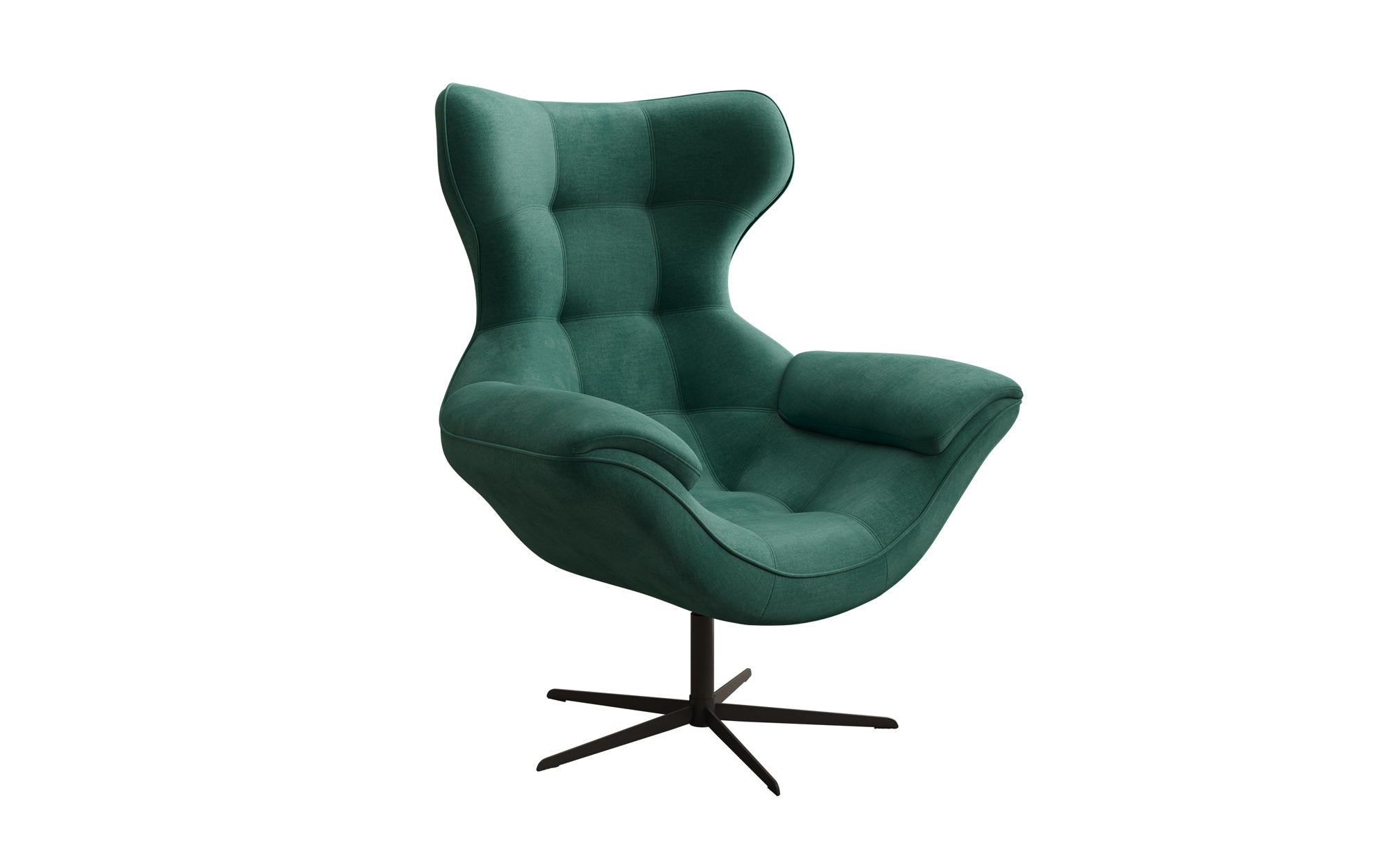 Designer Sofa-Sessel Aurelio in Samt