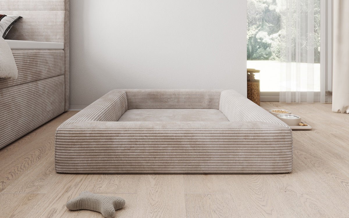 Hundebett Cordino 100 × 120 cm in Cord