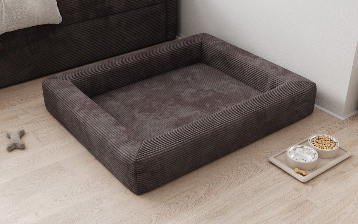 Hundebett Cordino 100 × 120 cm in Cord