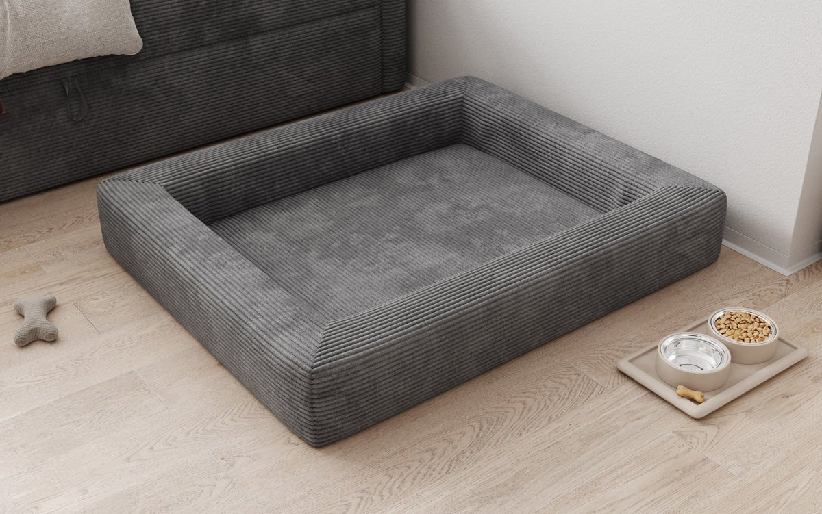 Hundebett Cordino 100 × 120 cm in Cord
