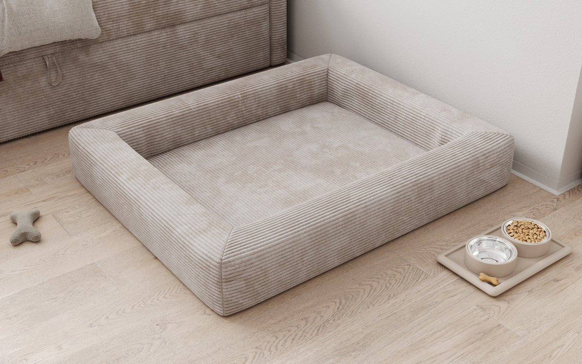 Hundebett Cordino 100 × 120 cm in Cord