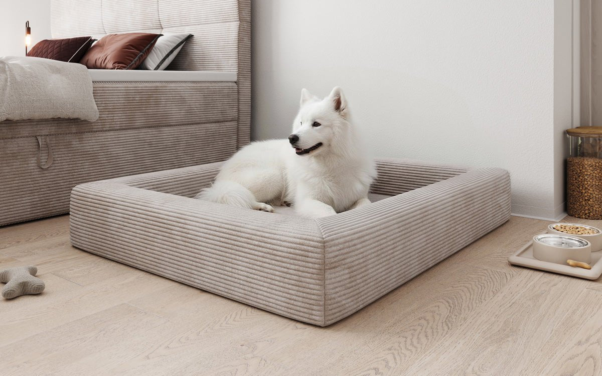 Hundebett Cordino 100 × 120 cm in Cord