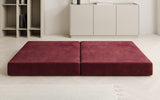 Beistellhocker Lazy in Samt
