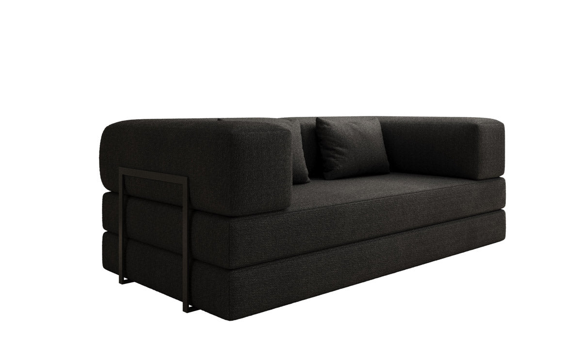 Designer Sofa Lazy 3 Sitzer in Bouclé