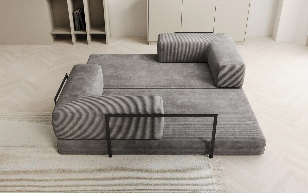 Designer Sofa Lazy 3 Sitzer in Cord