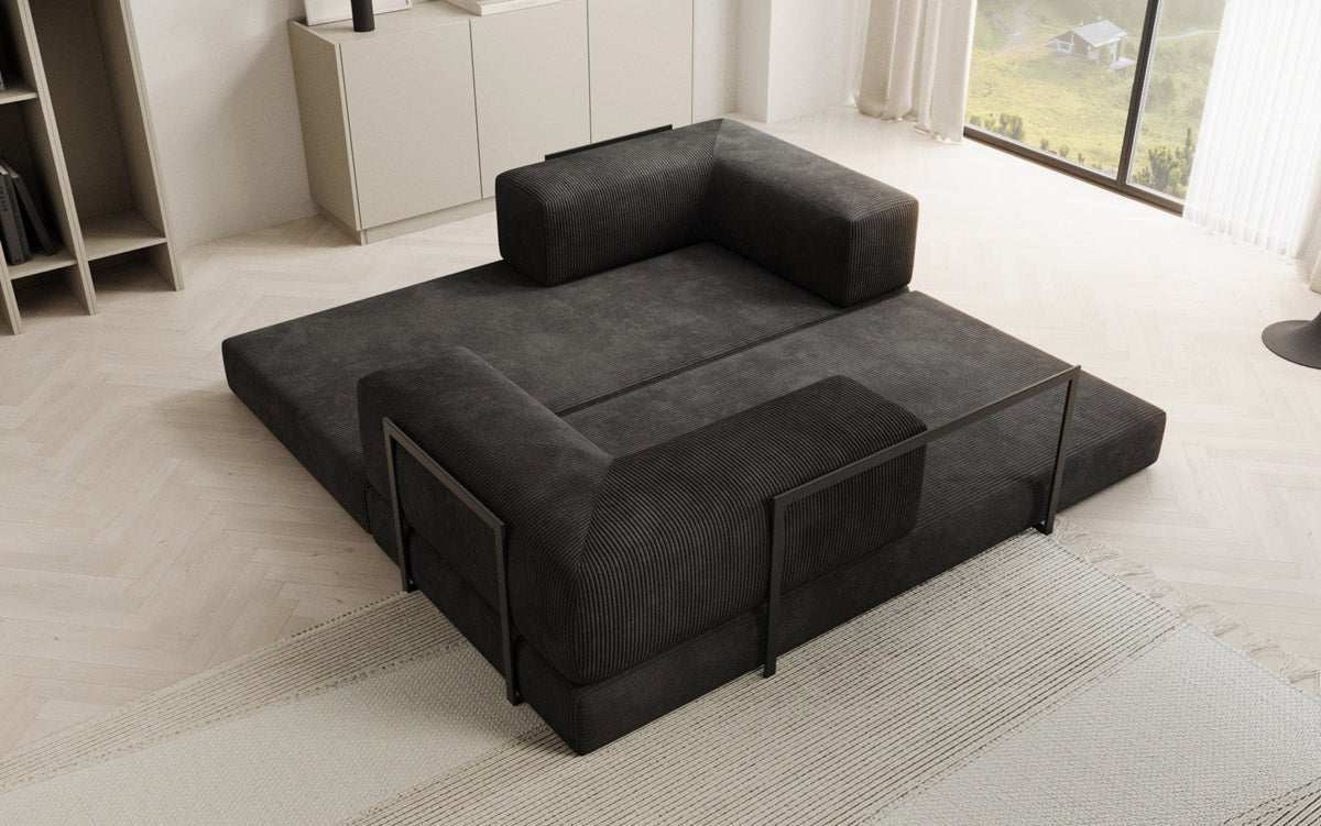 Designer Sofa Lazy 3 Sitzer in Cord