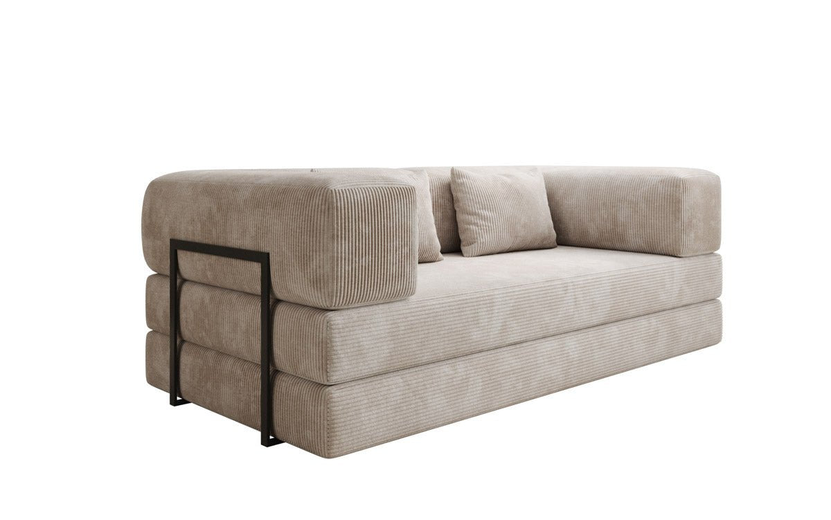Designer Sofa Lazy 3 Sitzer in Cord