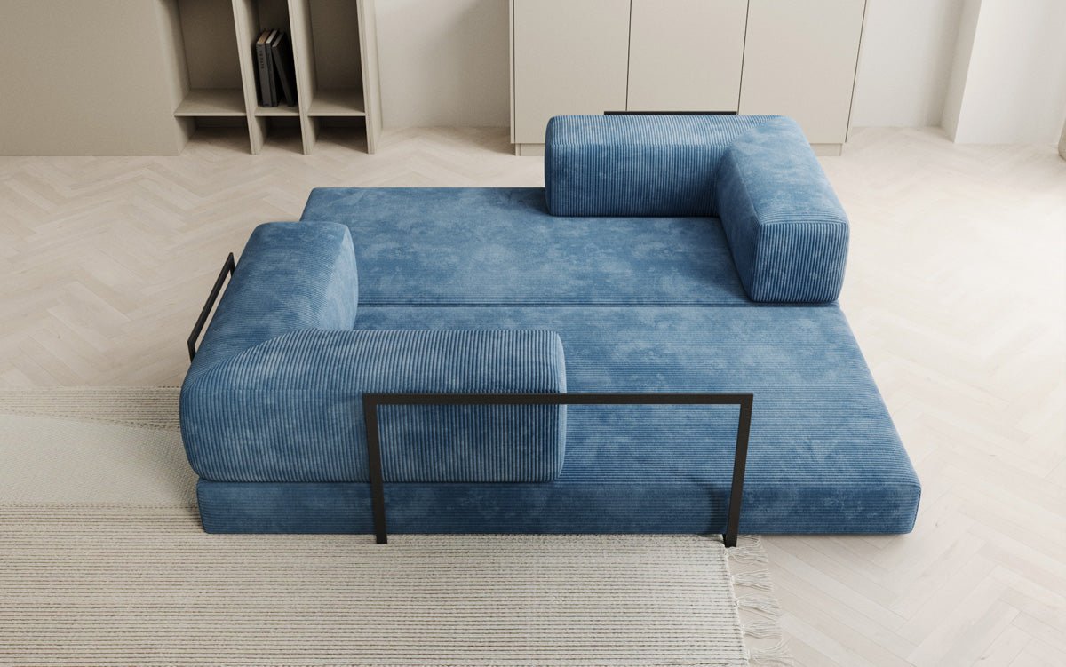 Designer Sofa Lazy 3 Sitzer in Cord
