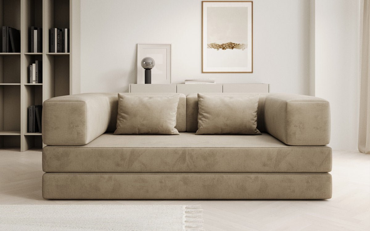 Designer Sofa Lazy 3 Sitzer in Samt