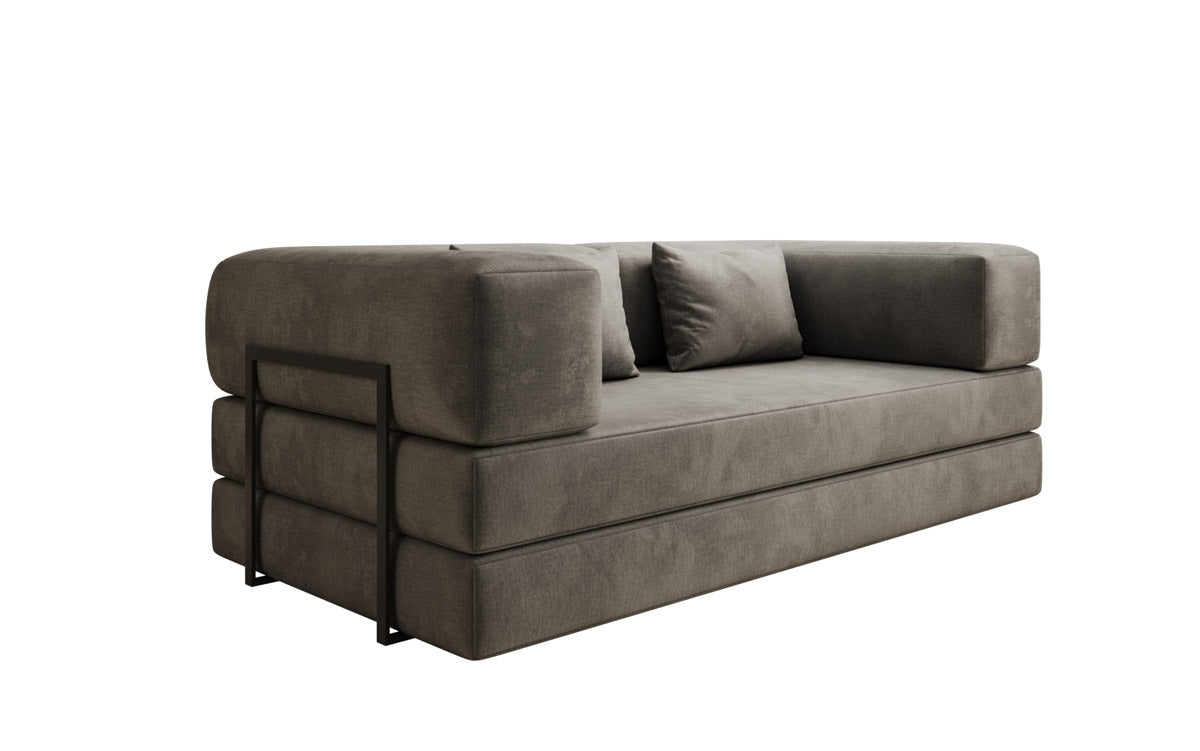 Designer Sofa Lazy 3 Sitzer in Samt