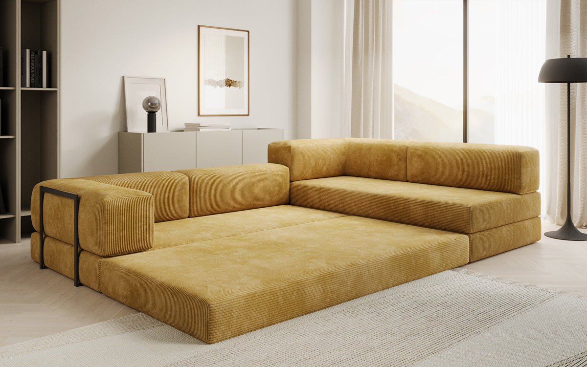 Designer Sofa Lazy L in Cord