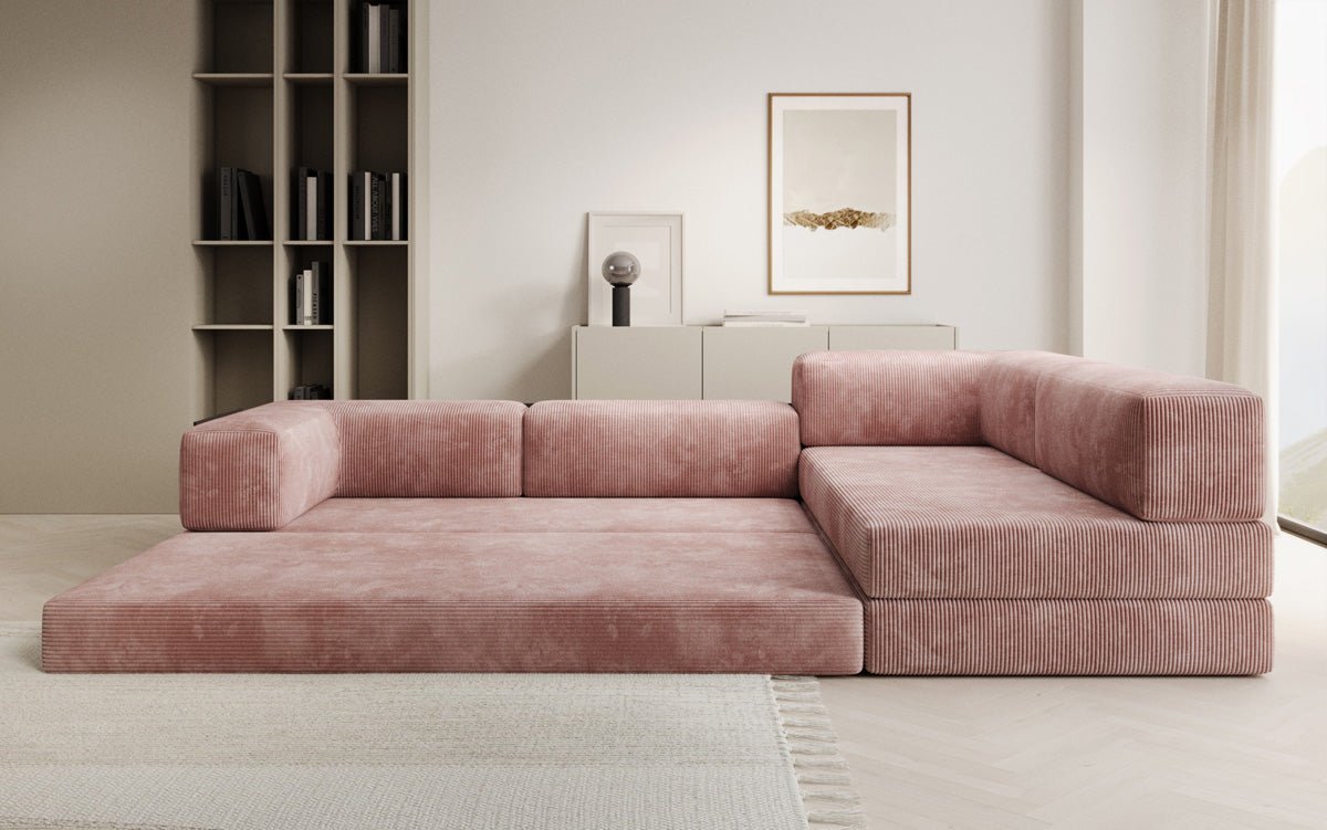 Designer Sofa Lazy L in Cord