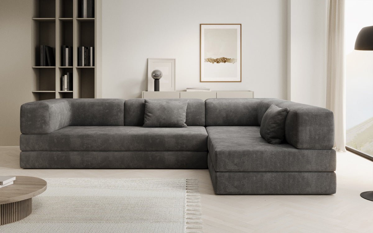 Designer Sofa Lazy L in Cord