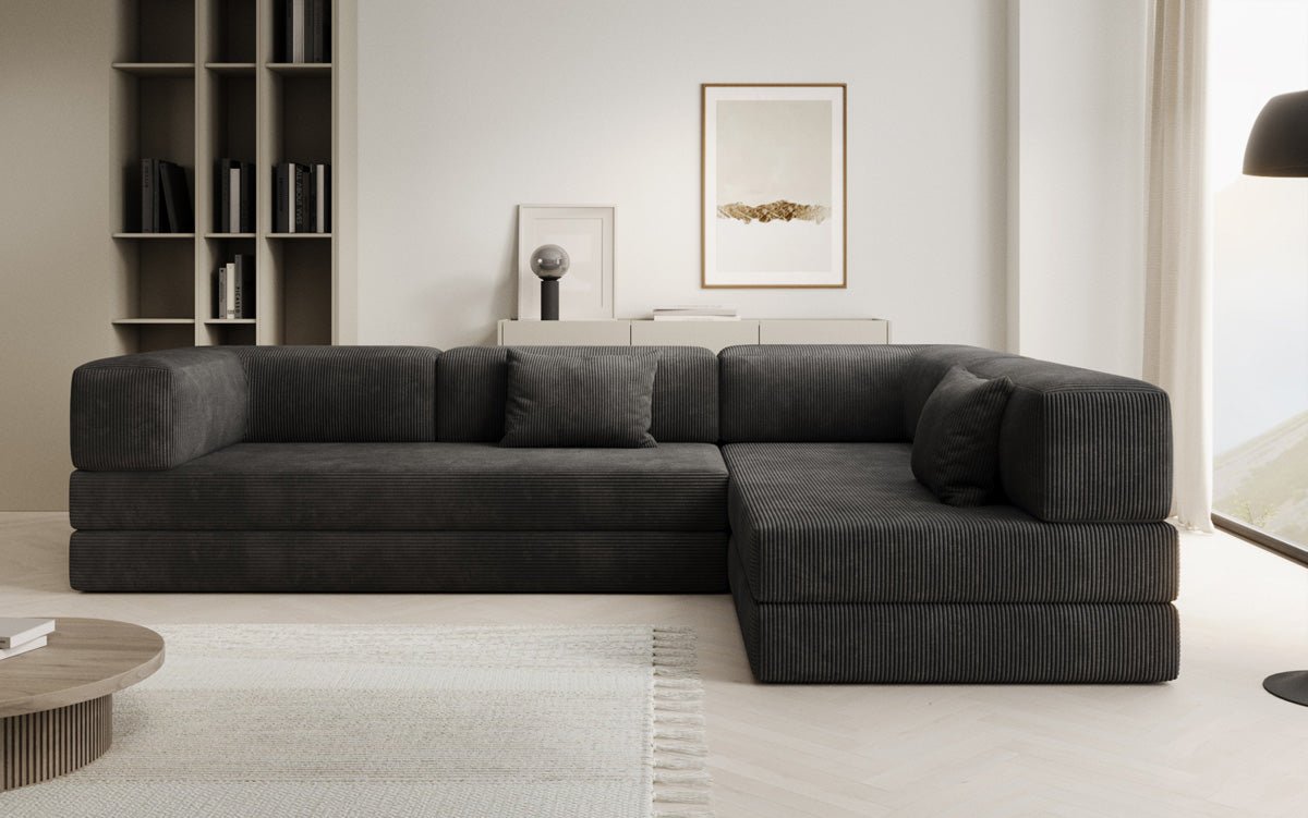 Designer Sofa Lazy L in Cord