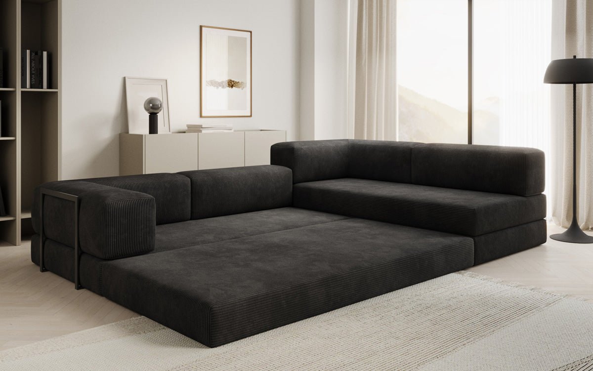 Designer Sofa Lazy L in Cord