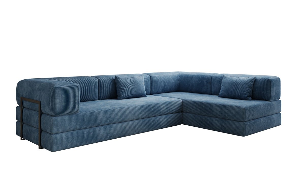 Designer Sofa Lazy L in Cord