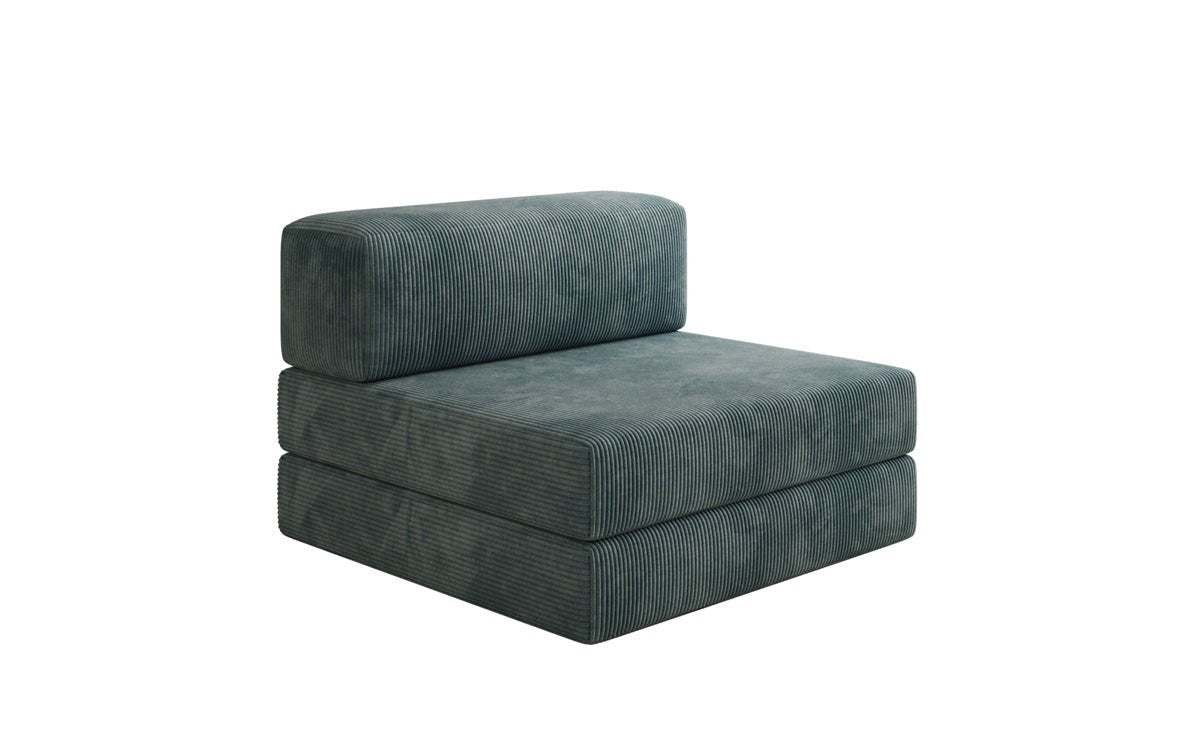 Designer Sofa Mittelmodul Lazy in Cord